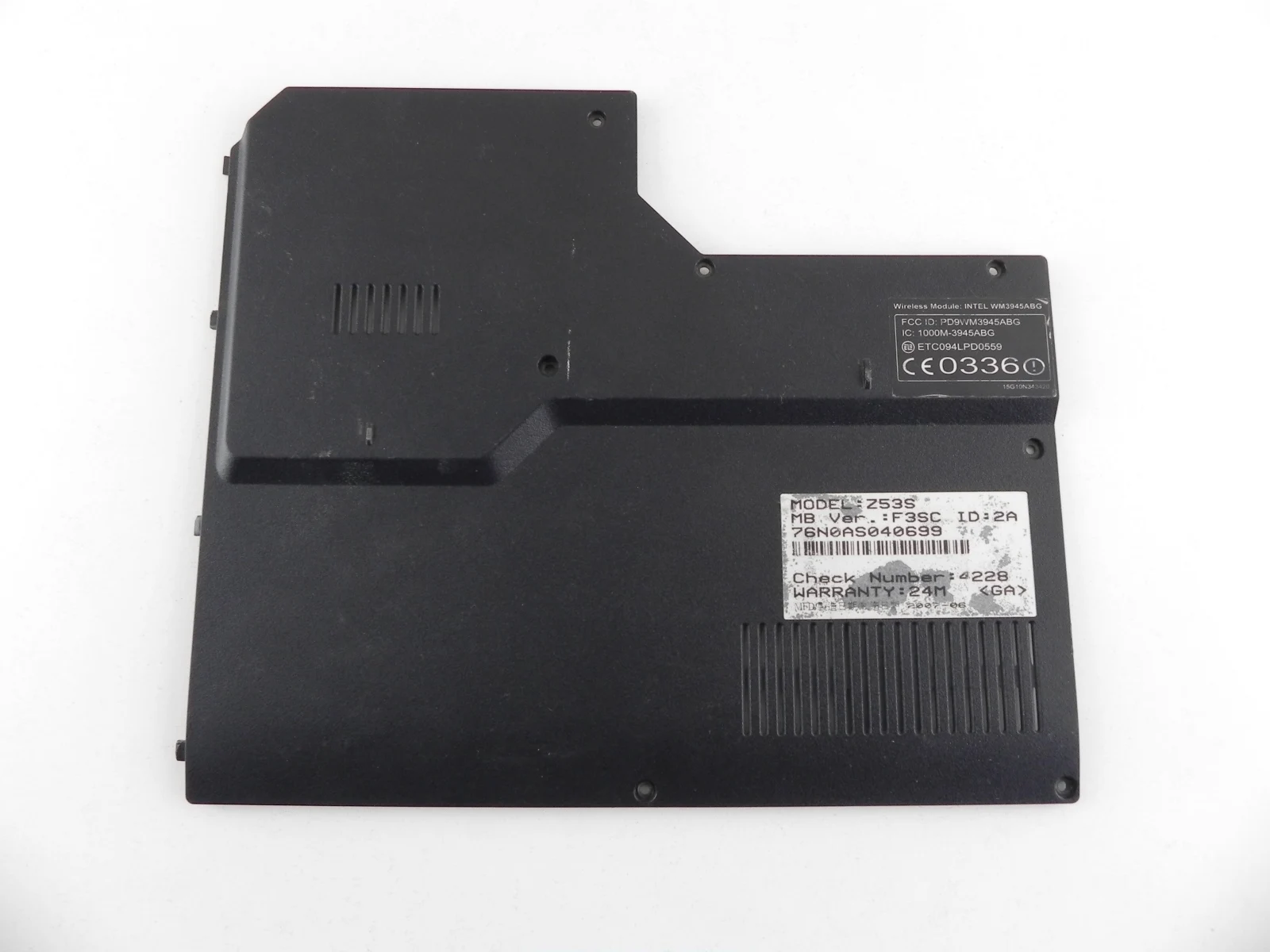 Asus M51V Z53S F3S F3E F3F F3H F3P F3SV X53S пластиковая крышка закрывающая оперативную память A +B5 |