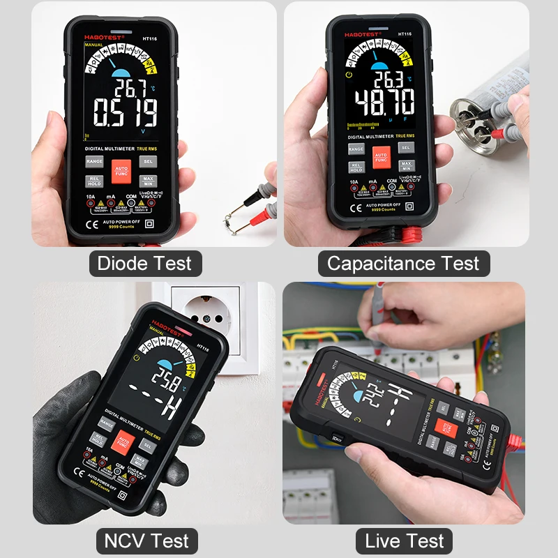 Профессиональный цифровой мультиметр нового поколения умный измеритель