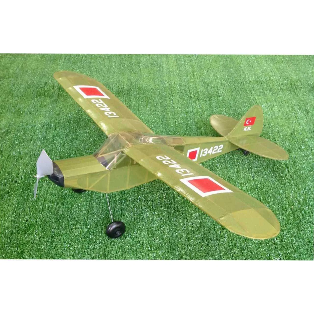 

PM 2009 Piper L 21C - Rubber Powered Balsa Model Airplane Kit