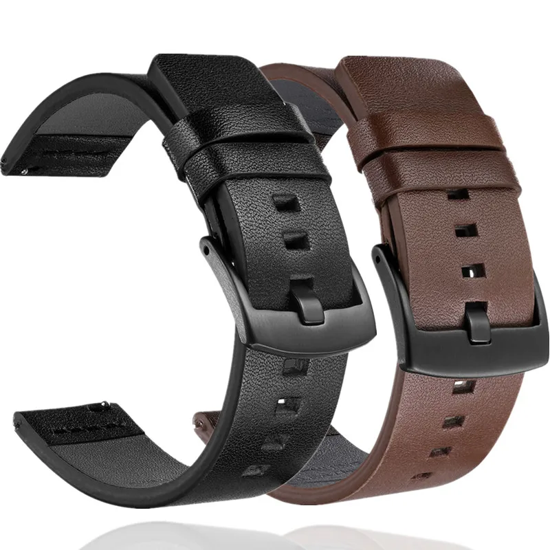 Ремешок для часов Samsung Galaxy 42 мм 46 Gear S3 S2 кожаный | Наручные часы