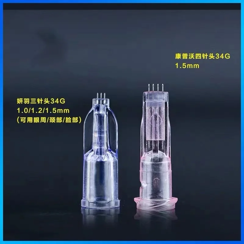 

Mesotherapy Crystal 3 pin multi needles for syringe injection dermal filler skinbooster