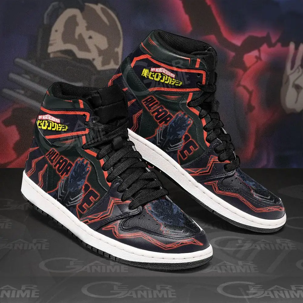 All For One Sneakers My Hero Academia Anime Shoes
