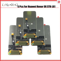 5 pcs honor 9x lcd for huawei p smart z stk lx1 lcd display touch screen digitizer assembly parts for huawei y9 prime 2019 lcd