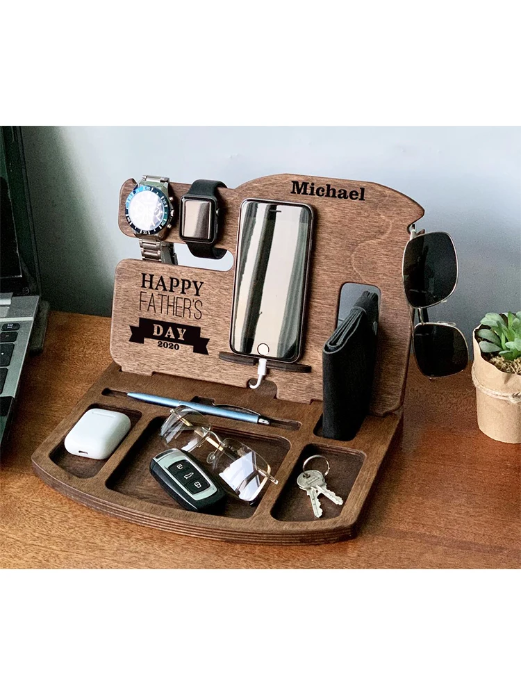 Настольный органайзер Подставка для зарядки держатель кредитных карт бумажник