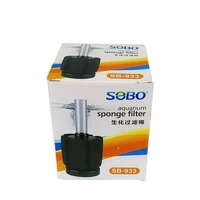 biochemical sponge filter sobo sb 933 mini 6x8 cm 1 pcs