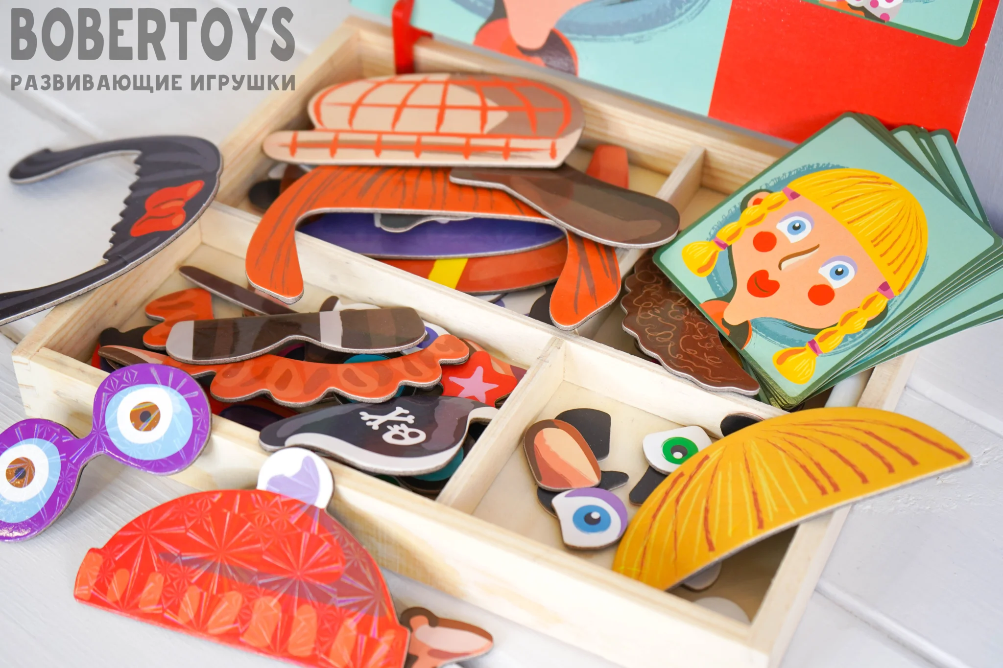 Деревянный чемоданчик &quotПерсонажи&quot |