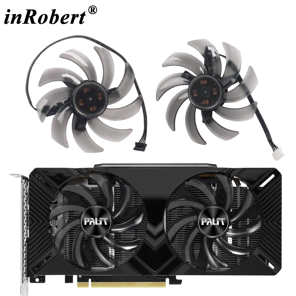 Внешний вентилятор для видеокарты 85 мм 4Pin GTX 1660 Dual Ti Super GP gamingpro |