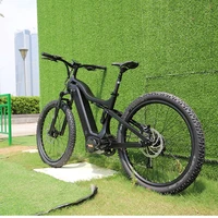road carbon ebike 48v 1000w bafang mid drive g510 electric mountain bike full suspension e mtb for sale