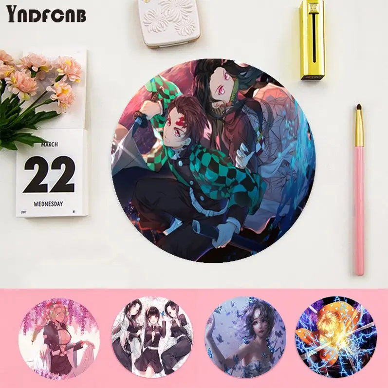 

Классный новый резиновый коврик для мыши для компьютерных игр с аниме рассеканием демонов, игровой коврик для мыши, коврик для ПК, ноутбука, ...