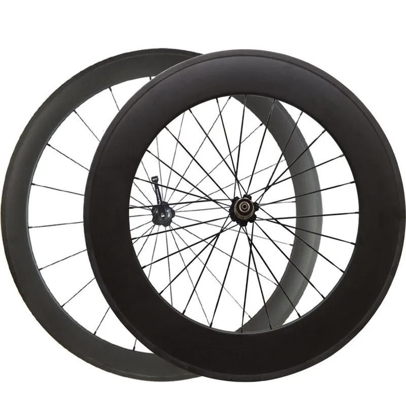 Карбоновая колесная коляска для велосипеда клинчер шоссейного супер-легкий 88 мм