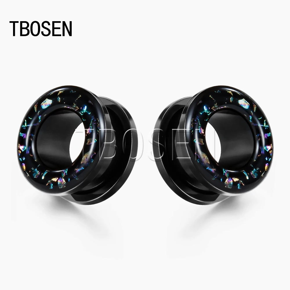 Серьги TBOSEN в новом стиле ювелирные изделия из нержавеющей стали с черным