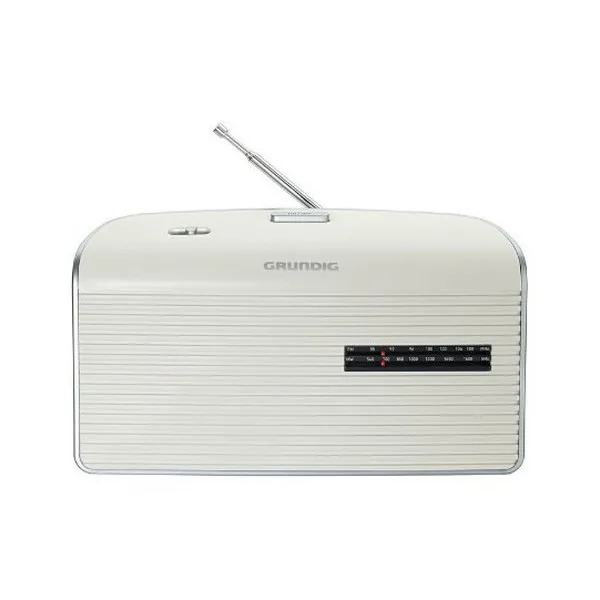 ТРАНЗИСТОР радио Grundig MUSIC60 белый серебристый | Электроника