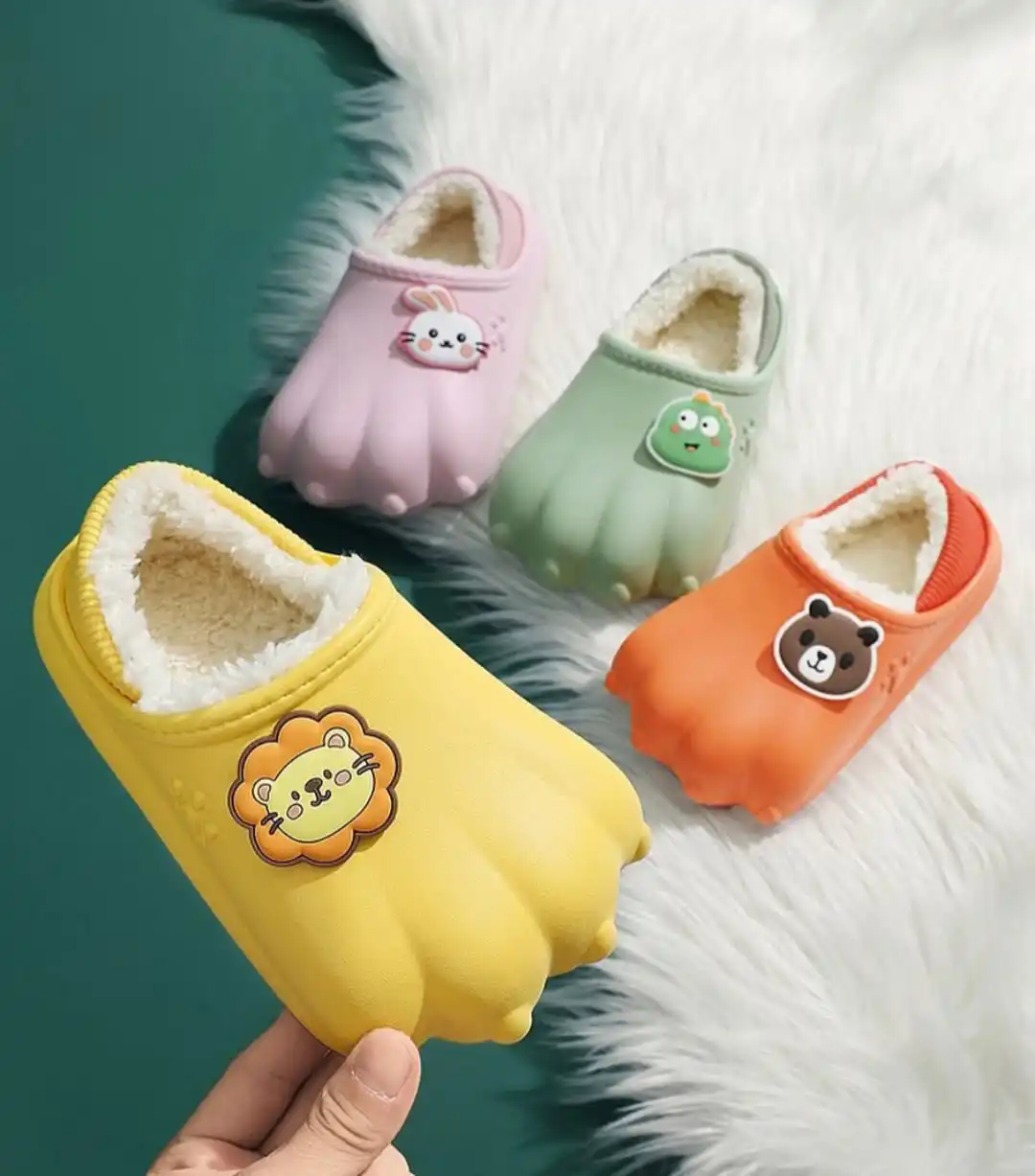

Mother-Child together Slippers, 22-37 size range, Non-slip sole, Waterproof, Woolen inside, House shoes-slippers, free shipping