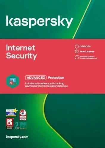 

KASPERSKY INTERNET SECURITY 2021 5 PC MULTI DEVICE - 1 YEAR COVER - Download