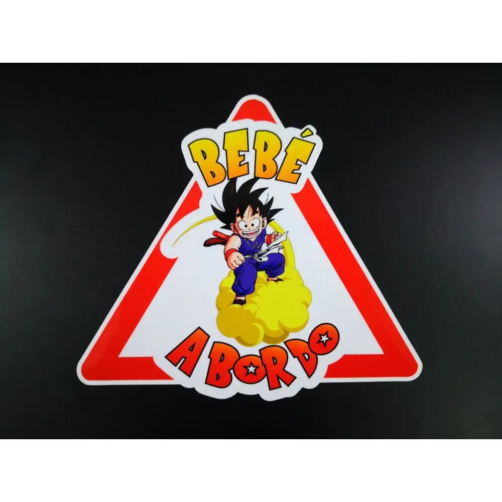 Детские наклейки GOKU на борту автомобиля, высококачественный виниловый клей для детских автомобилей на борту,/наклейки Goku/GOKU