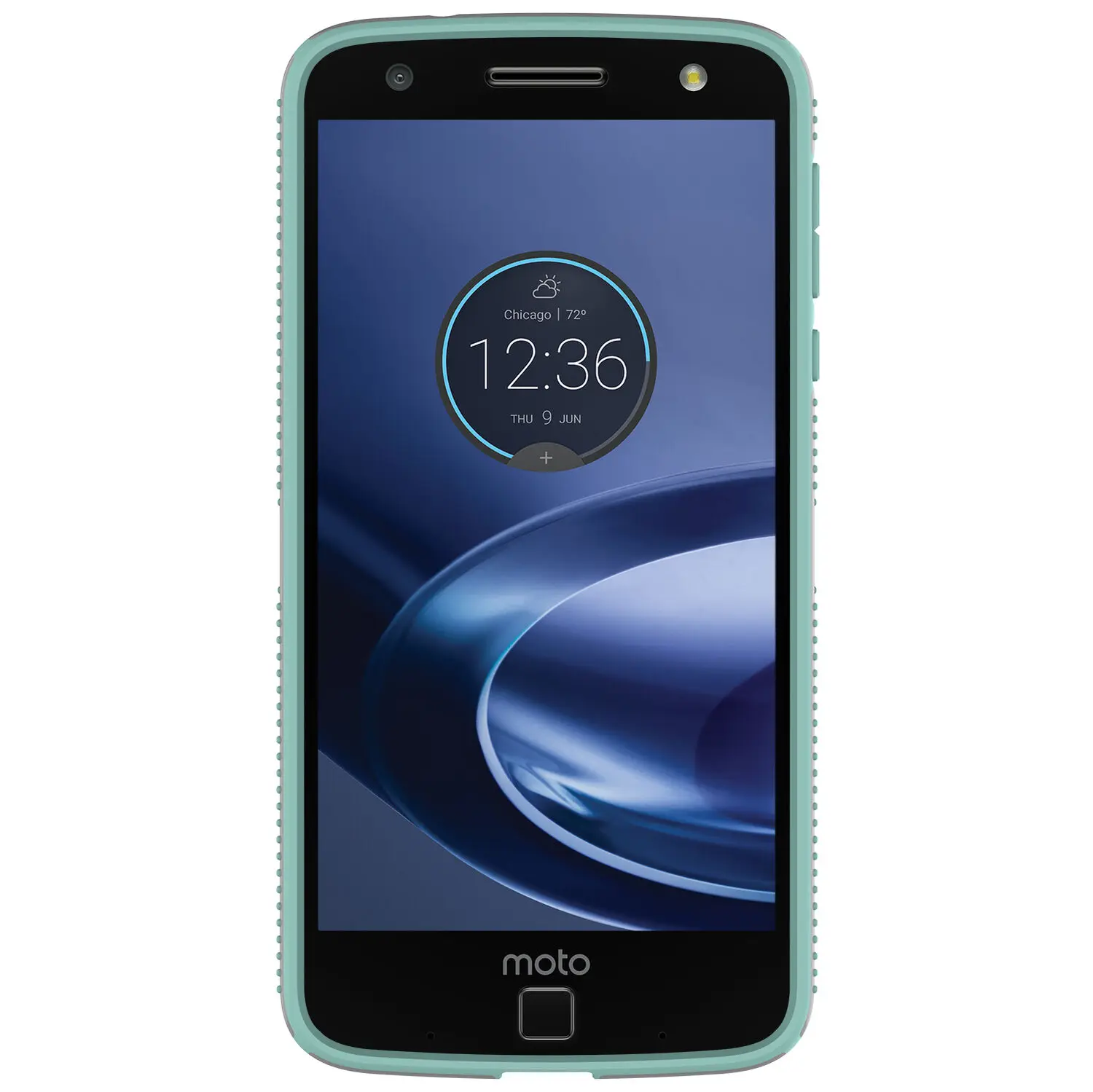 Чехол Speck CandyShell Grip Series для дроида Moto Z - серый/светло-зеленый |