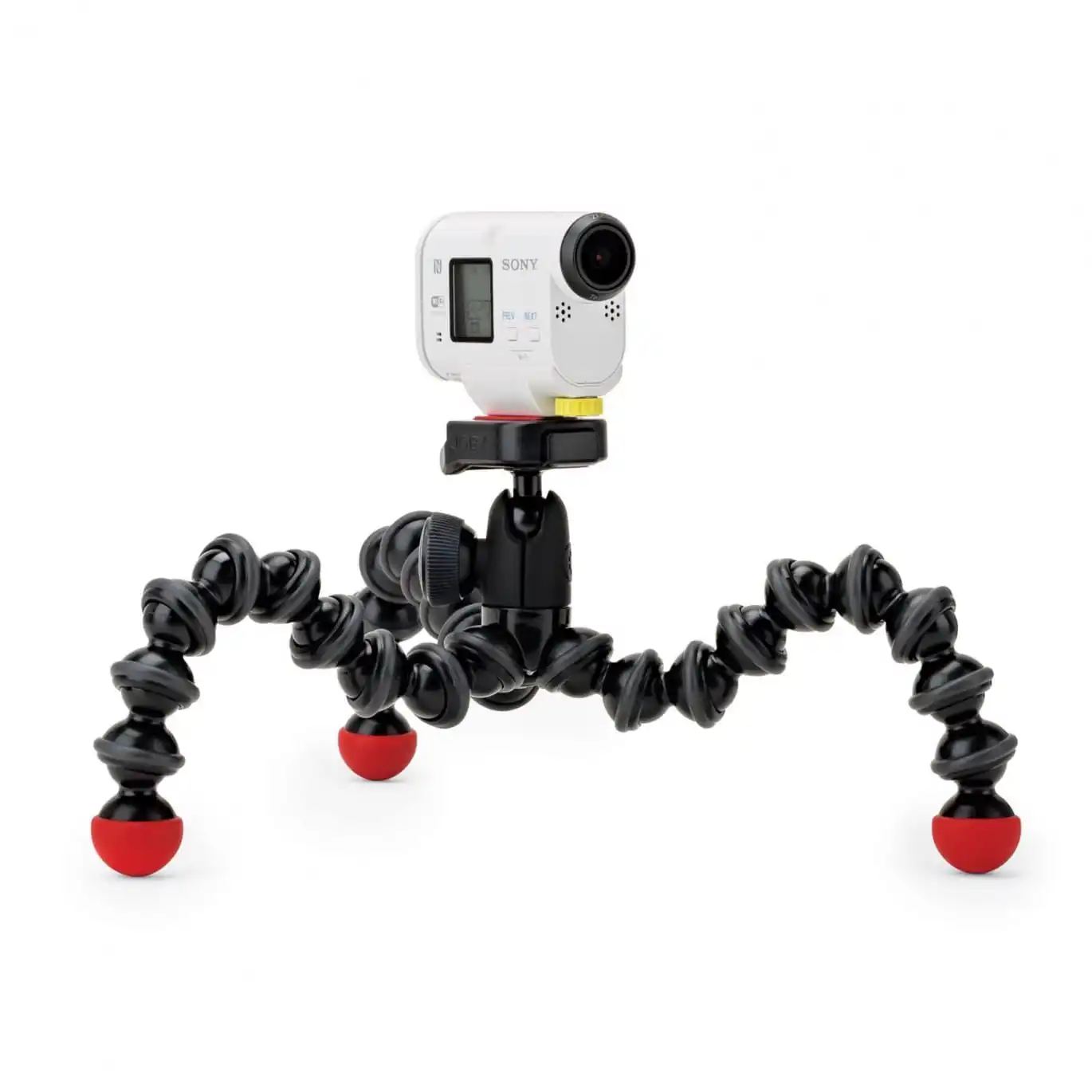 GorillaPod для фото и GoPro камер Action Tripod with Mount for (черный/красный)|Штативы| |
