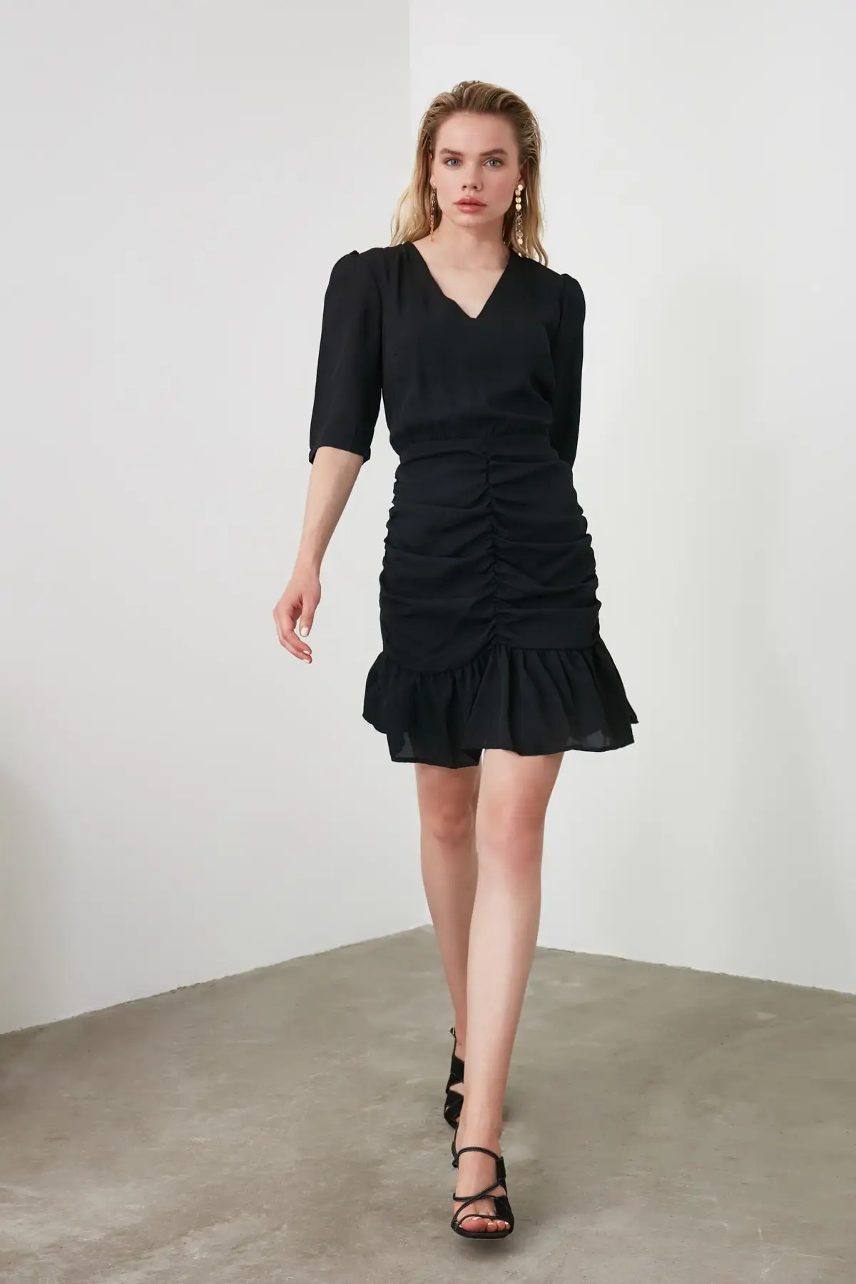 Платье рубашка Trendyol TWOSS20EL0451|Женские платья| |