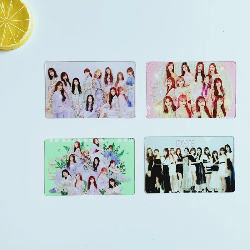 IZONE альбомные ПВХ прозрачные LOMO карты фото карта IZ * ONE Kwon Eun Bi Kang Hye Won Choi Yena La Vie en Rose