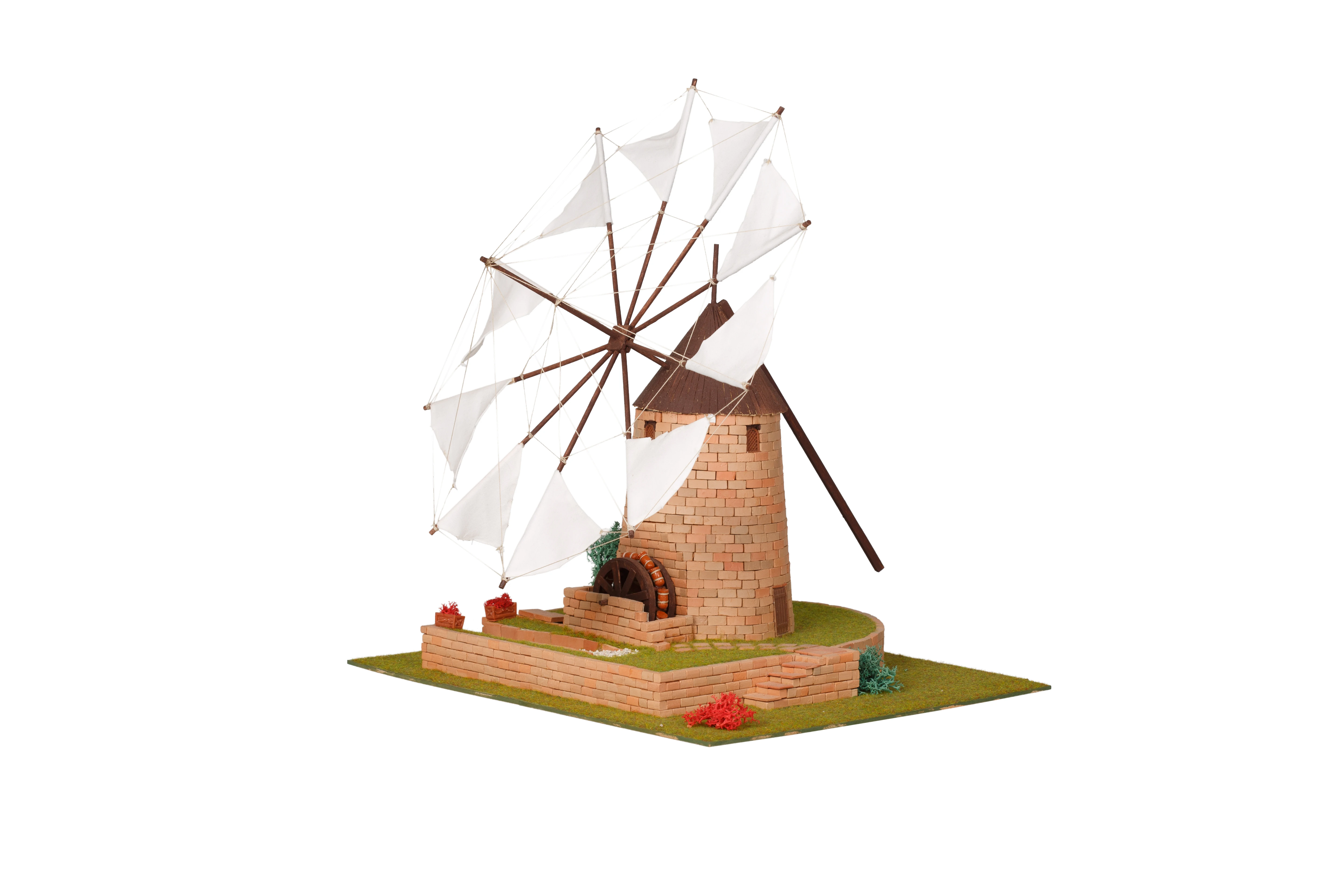 30250 Конструктор из обожженной глины. &quotВетряная мельница&quot. Умная бумага. Keranova. |