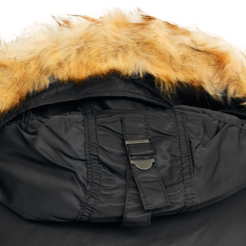 Куртка аляска Nord Denali Husky black/orange | Мужская одежда