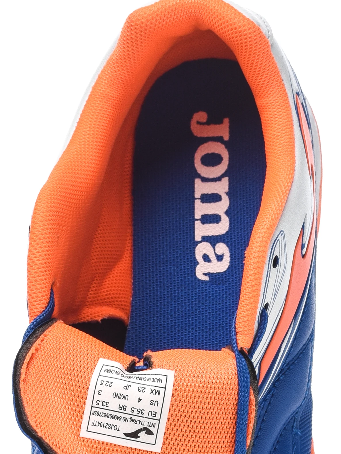 Joma. Турфы Toledo Blue Lightweight Durable Equipment High Quality Sport Mini Football Artificial Cleats Double Sole Grass Lawn Comfort