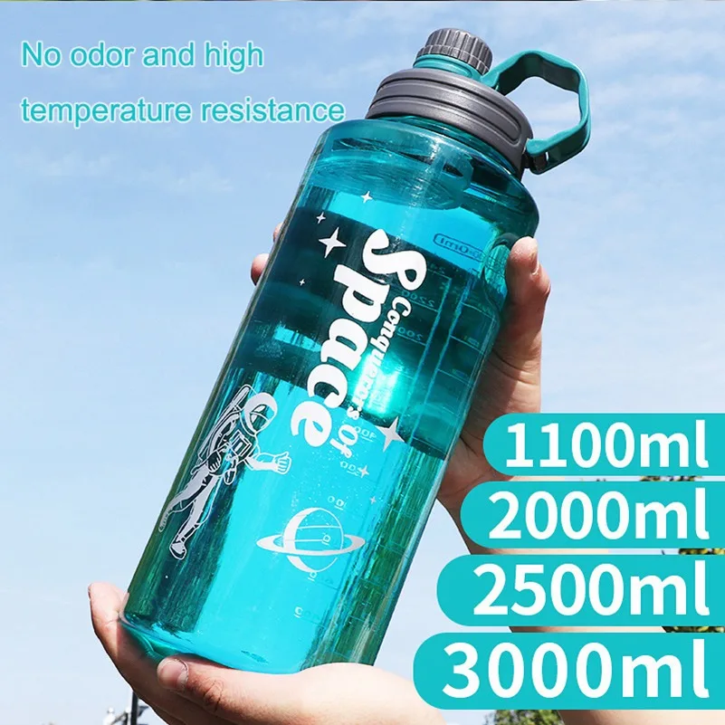 

2022 HOT High Quality Water Bottle 2L Tour Outdoor Sport Leak Proof Seal School Water Bottles for Kids Tritan Drinkware BPA Free