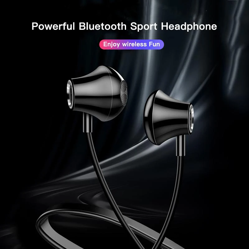 Magenetic, Bluetooth, Висячие Наушники, 5,0 гарнитура, спортивные шейные беспроводные наушники, наушники с микрофоном для всех телефонов