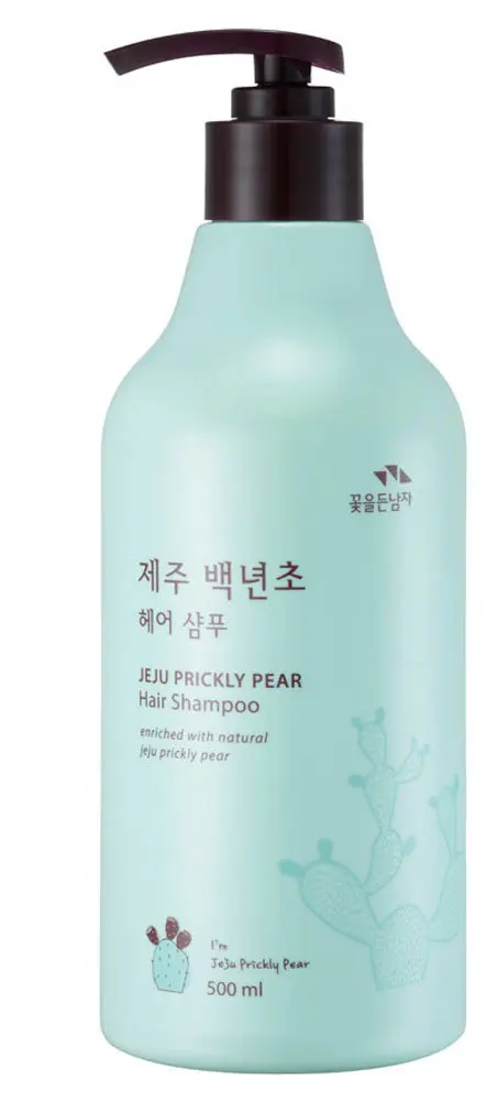 Шампунь для волос Jeju Prickly Pear (Чеджу Прикли Пэа) увлажняющий ТМ Flor de Man (Флор де Мэн) -