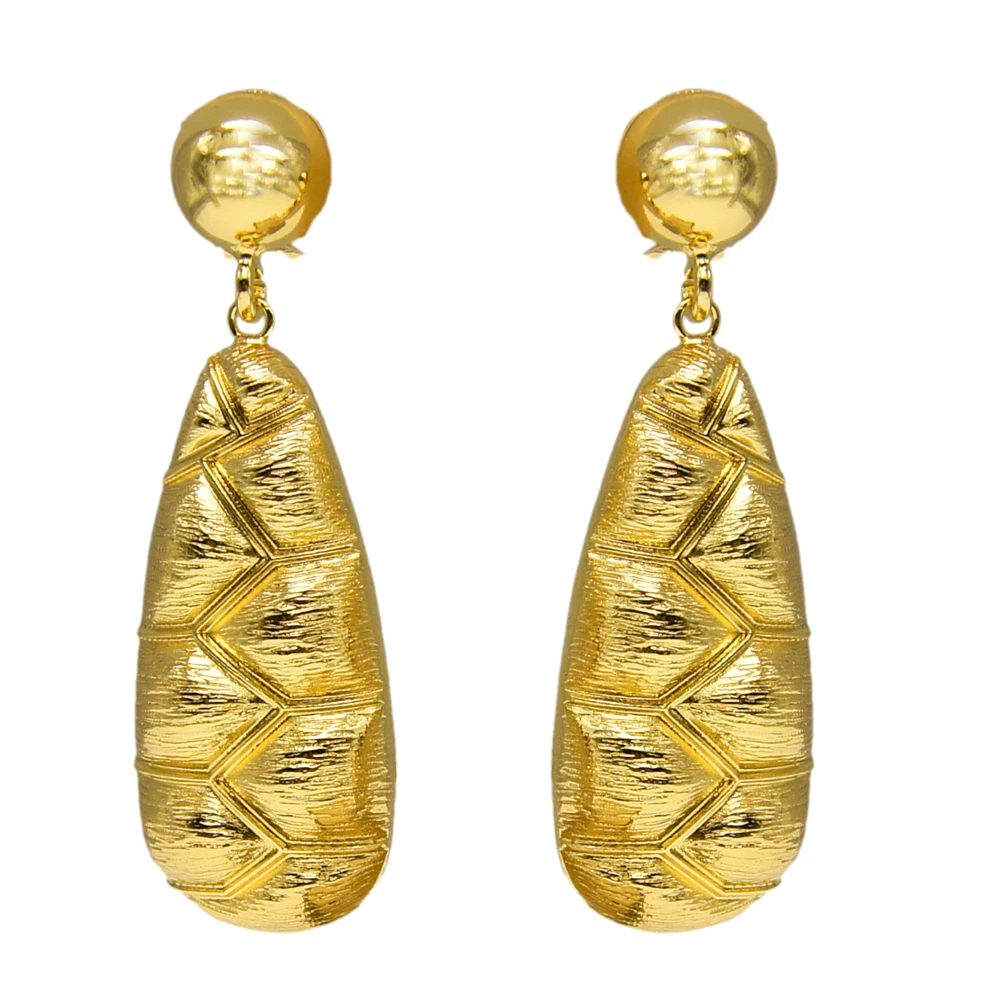 

Yulaili 2022 Women's Earrings Italy Gold Plated Large Earrings Hoop earrings Free Shipping