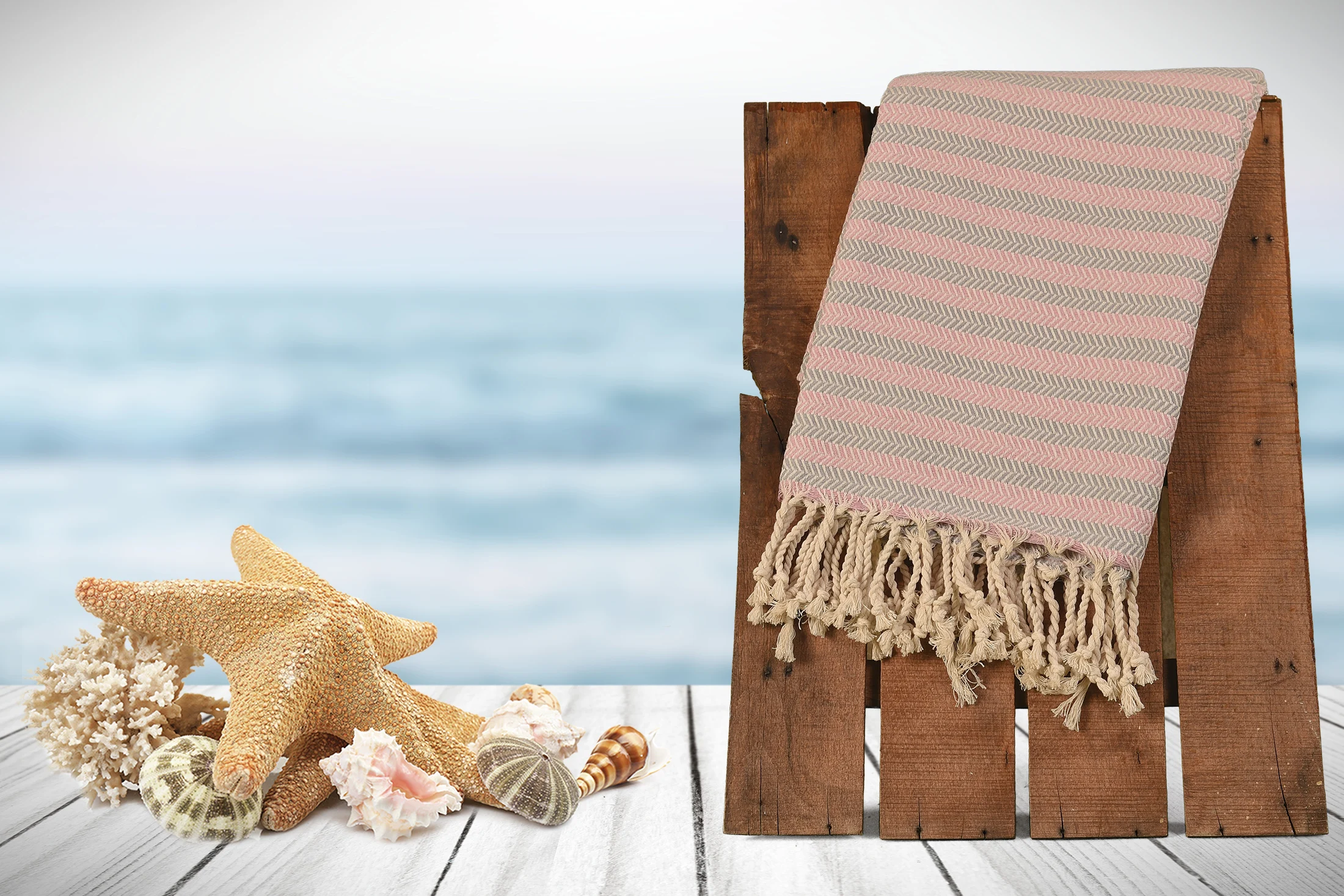

Turkish Towel Peshtemal Marmaris, 100% Organic Cotton Handmade, Beach Towel, Bathroom,Spa & Saloon,Adult,Sports,Decorative