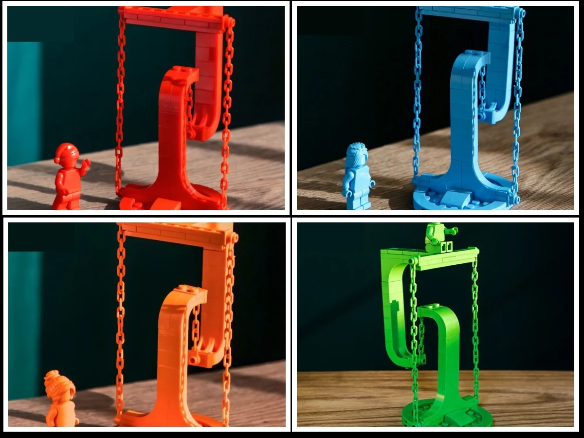 Лидер продаж! Строительные блоки новые Антигравитационные скульптуры сделай сам