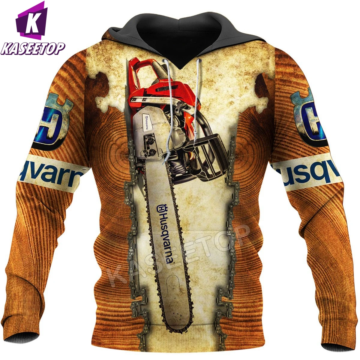 

Men's Fun Power Tool Chain Saw 3D Printed Sweatshirt Hoodie Unisex Fashion Street Casual Pullover Zipper Hoodies Streetwear Top