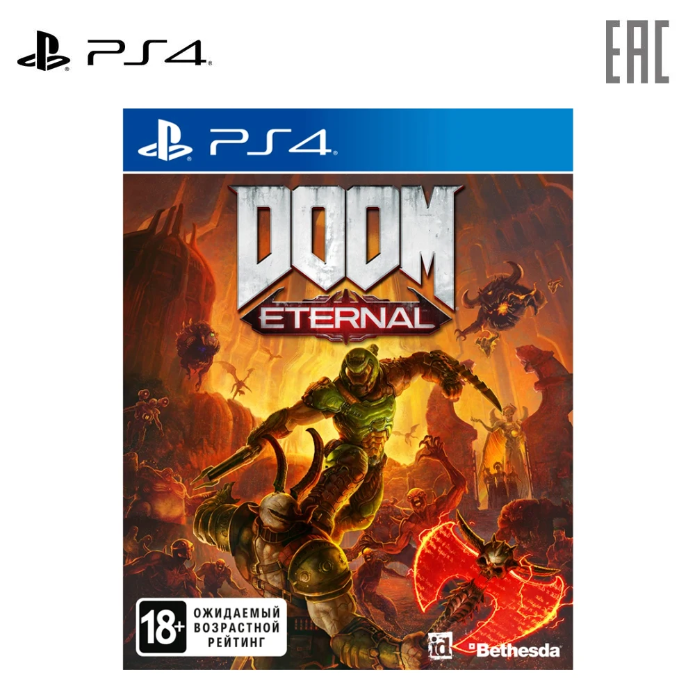 Sony Игра для PS4 DOOM Eternal [PS4 русская версия] | Электроника