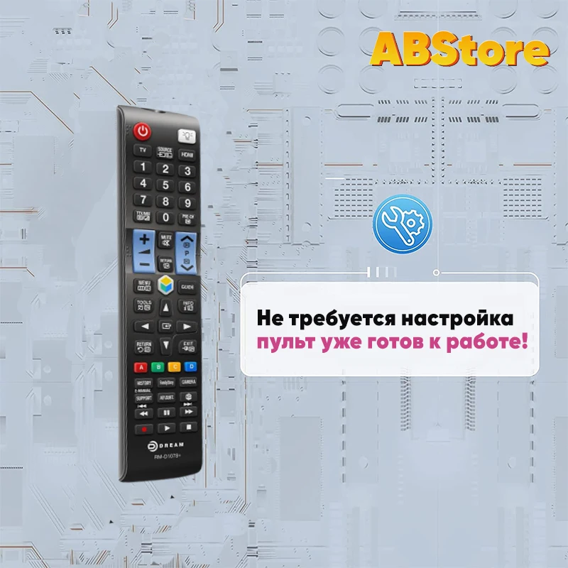 Universal Remote Control Dream for Samsung TV rm-d1078+aa59 bn59 controller smart 4K home appliance tv Garage tcl wireless switch Btv remote samsung