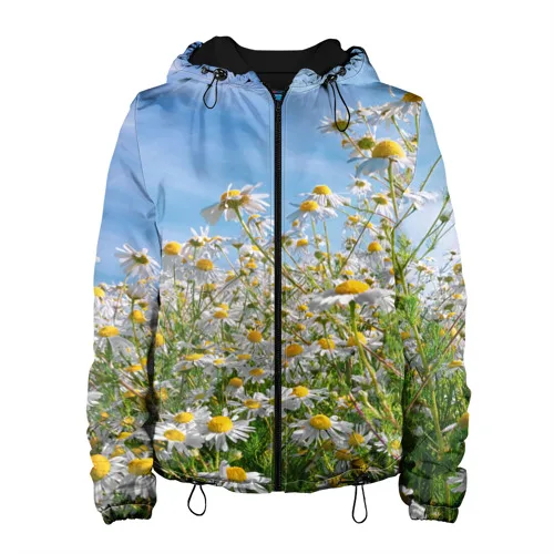 Women's jacket 3D chamomile paradise | Женская одежда