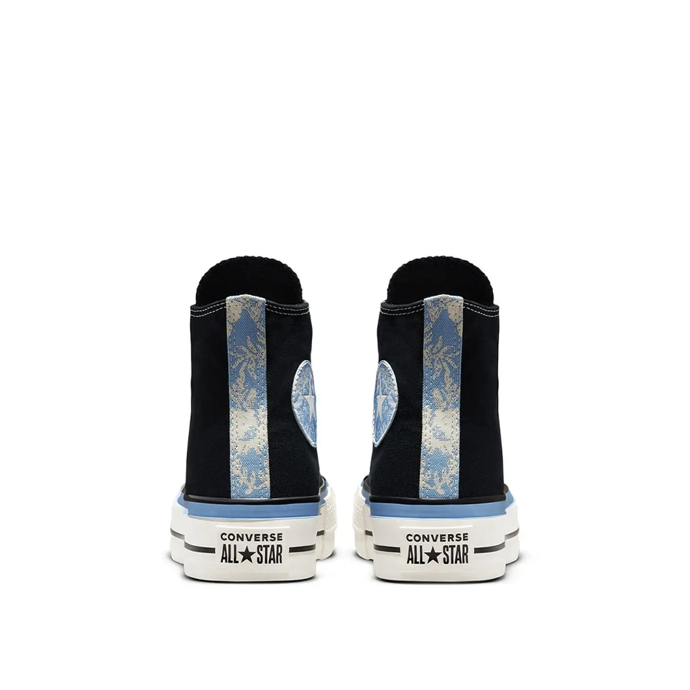 Оригинальная женская спортивная обувь Converse Chuck Taylor All Star Lift черная 571582C-001 высокие