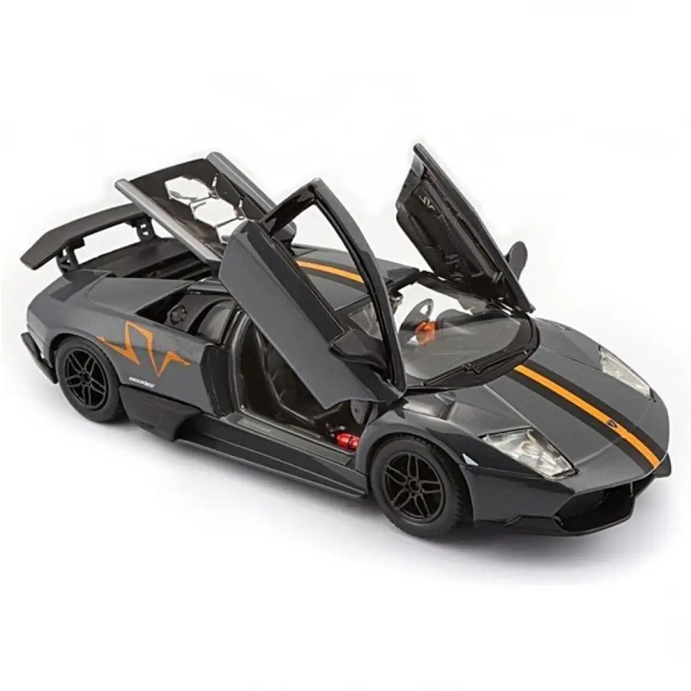 

Burago 1:24 Murcielago LP 670-4 SV Lamborghini Model Car Metal Die Casting Body