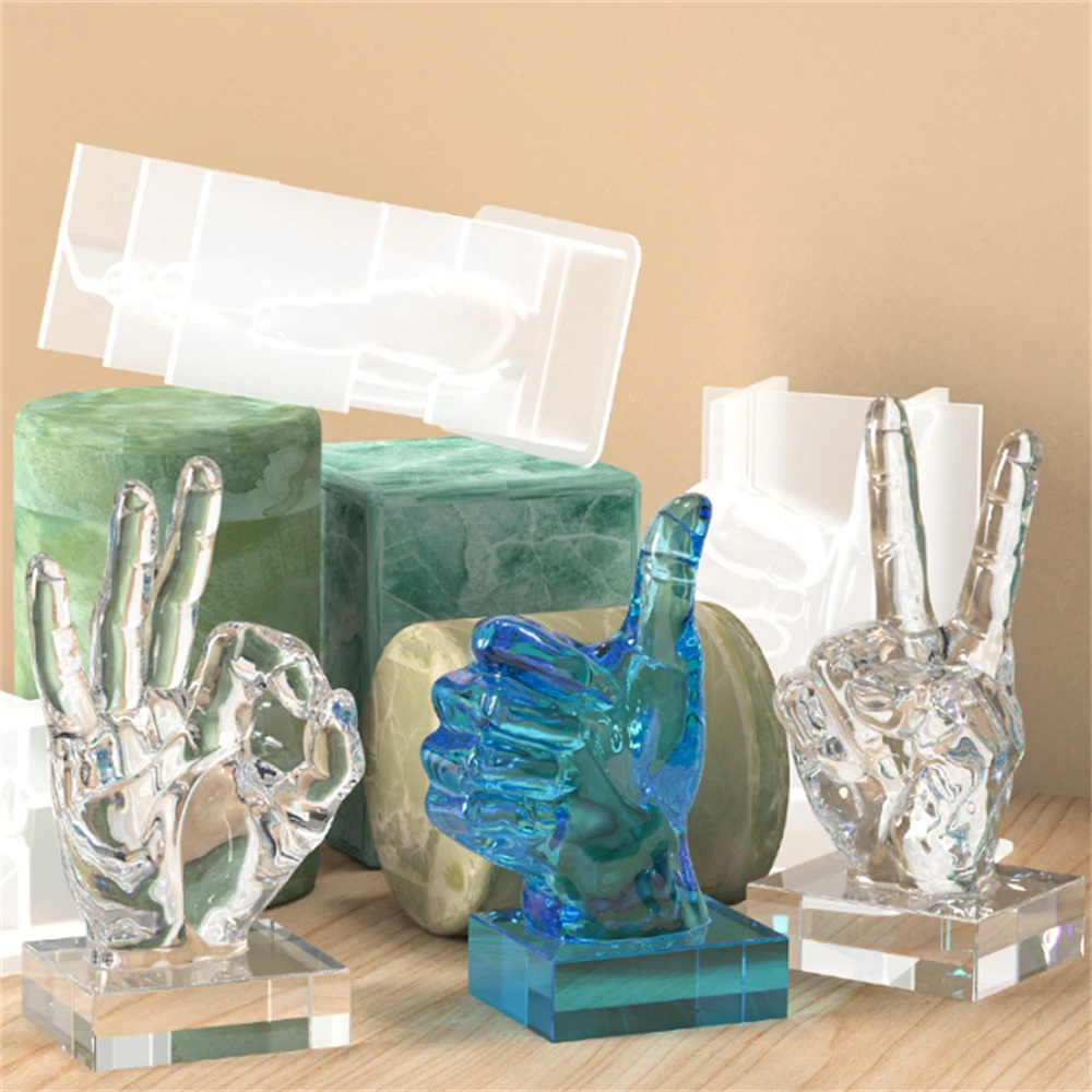 3D форма для жеста силиконовая свечей творческий процесс изготовления Прочный