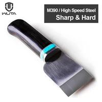 wuta sharp professional leather cutting knife leather cutter craft skiving tool original design m390 steel high speed steel