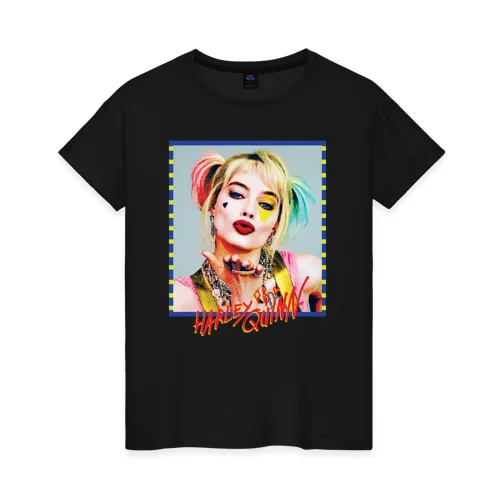 Женская футболка хлопок Harley Quinn XX |
