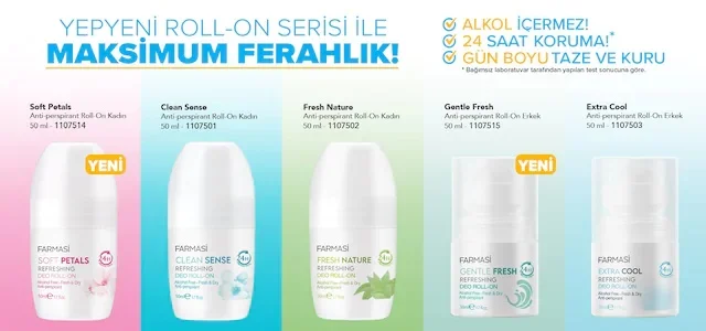 

Farmasi антиперспирант 50 мл Deo Roll-On Series 430402481