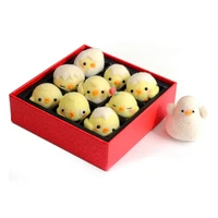 10 pack easter eggs needle felting kit for beginner gift box contains enough felting wool and tools english manual