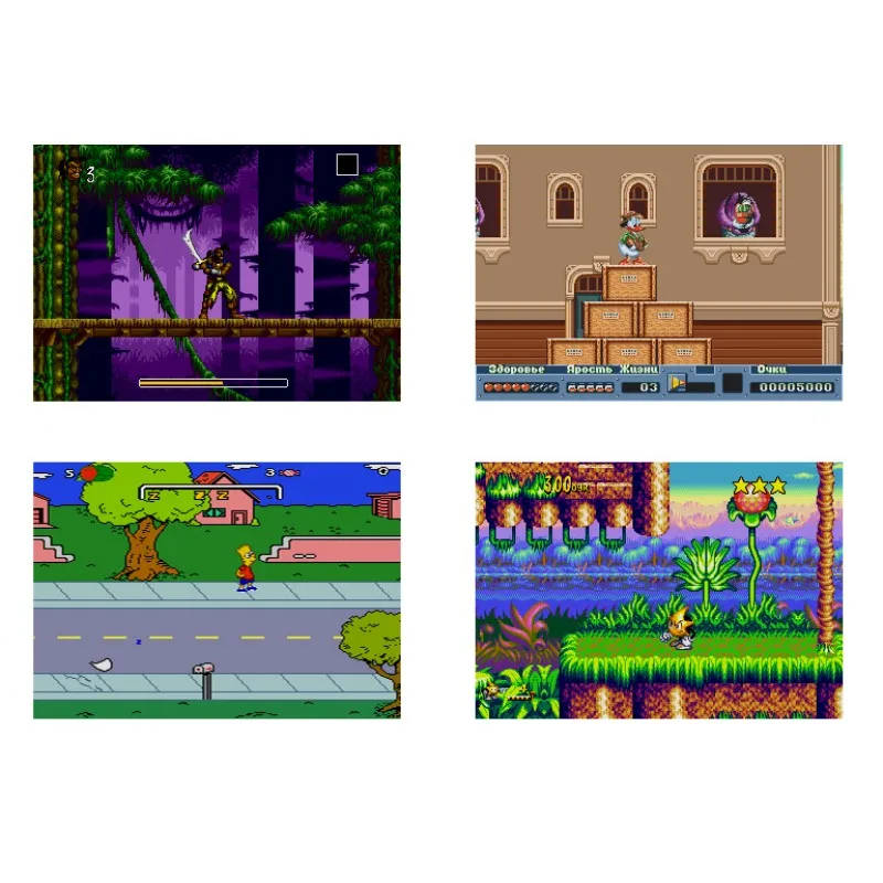 Игровой картридж. Сборник 25 игр для Сега с Sonic the Hedgehog. BS25001 | Электроника