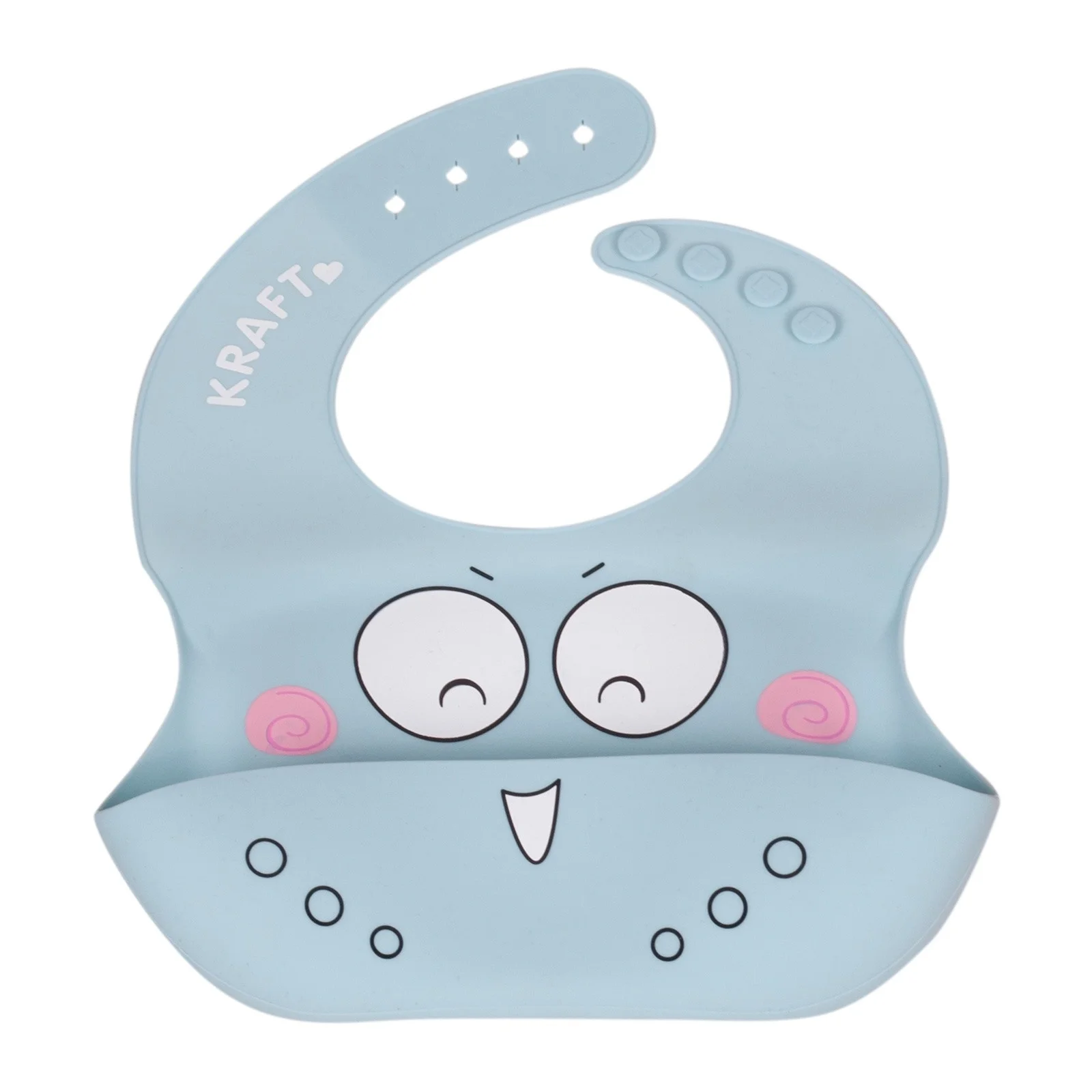 Ebebek крафт узорчатый Карманный деталь люкс силиконовый нагрудник для