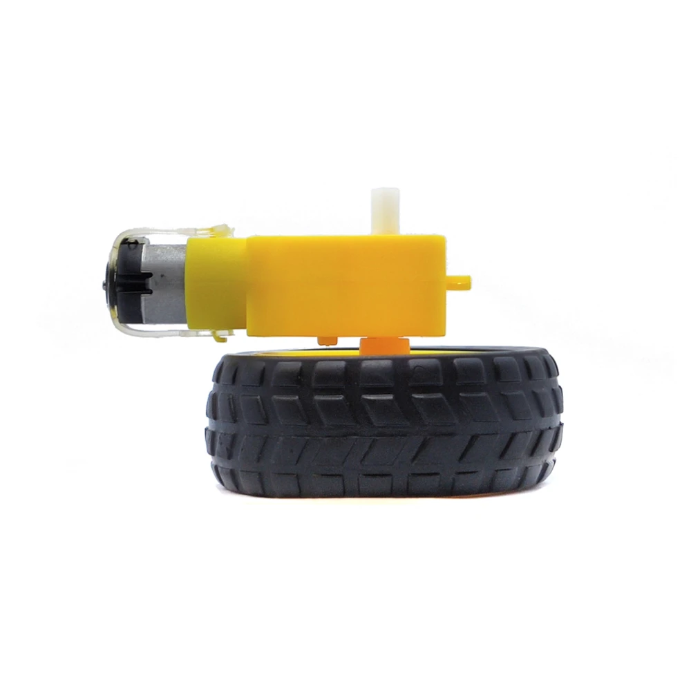 2/4 шт. Мотор с редуктором двусторонним штоком 1:48 колесом/ TT-motor / Gear Motor |