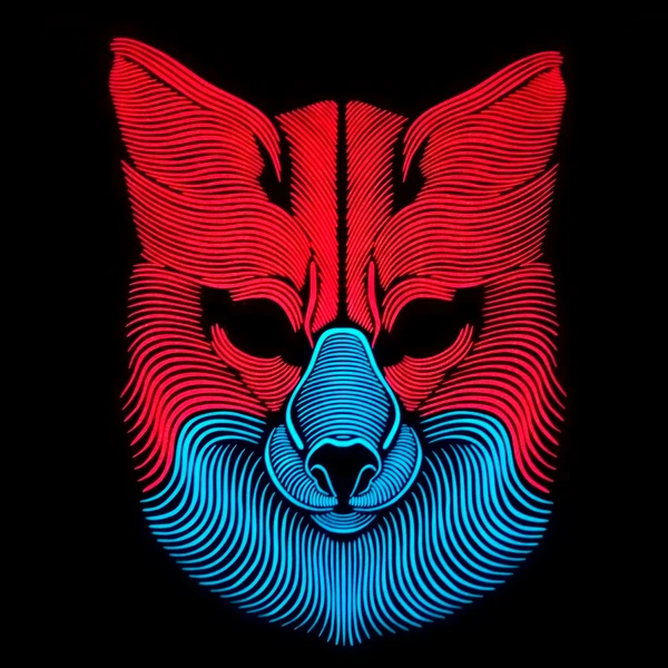 Маска Led Wolf| |