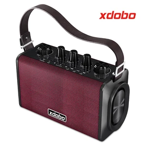 xdobo x9 60w bluetooth portable speaker deep bass square speaker ipx5 waterproof speaker surround sound voice assistant free global shipping