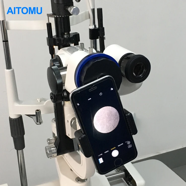 Пластиковый щелевой светильник микроскоп lphone адаптер для смартфона |