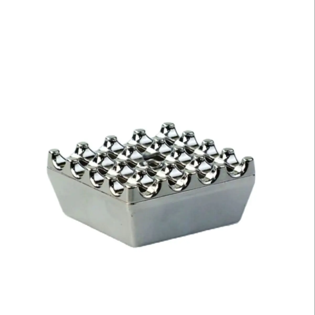 

MCastle Metal Grill Square Ashtray Balcony Ashtray Restaurant Home Business Cigarette Ash Iron
